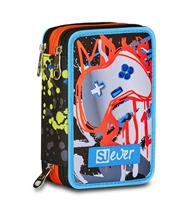 Astuccio 3 Zip Sj Gang  Sj Ever Rules Boy