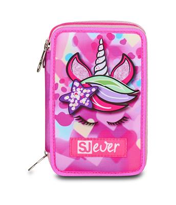 Astuccio 3 Zip Sj Gang Sj Ever Unicornside Girl