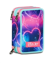 Astuccio 3 Zip Sj Gang Sj Ever Multiheart Girl