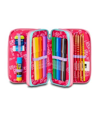 Astuccio 3 Zip Sj Gang Sj Ever Multiheart Girl
