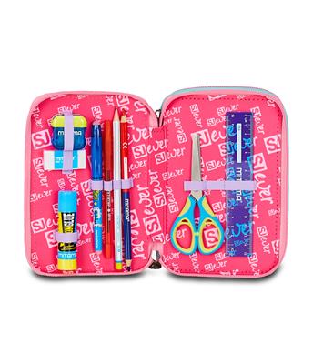 Astuccio 3 Zip Sj Gang Sj Ever Multiheart Girl