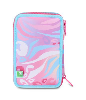 Astuccio 3 Zip Sj Gang Plushy Rabbit