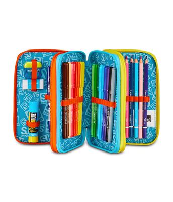 Astuccio 3 Zip Sj Gang Dragon Glide