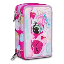 Astuccio 3 Zip Sj Gang Heart Lolly