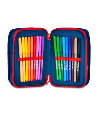 Astuccio 3 Zip Minnie Prettied Up