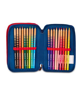 Astuccio 3 Zip Minnie Prettied Up