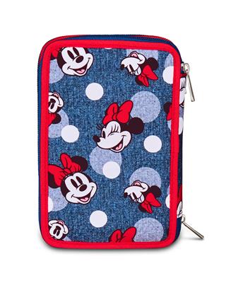 Astuccio 3 Zip Minnie Prettied Up