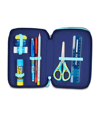 Astuccio 3 Zip Lilo & Stitch Cute And Fluffy