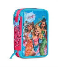 Astuccio 3 Zip Mermaid Magic Mermaid Fever
