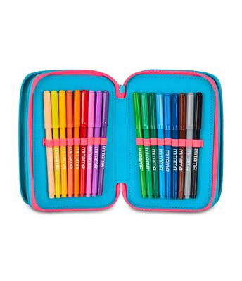 Astuccio 3 Zip Mermaid Magic Mermaid Fever