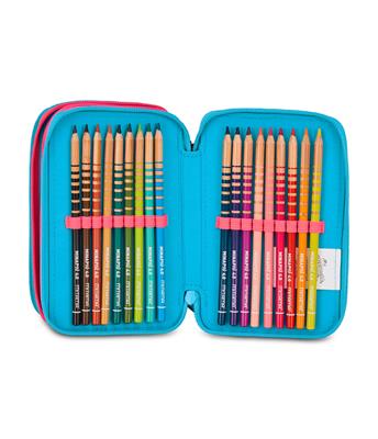 Astuccio 3 Zip Mermaid Magic Mermaid Fever