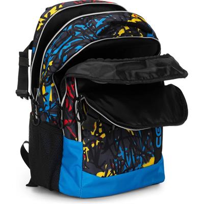 Zaino Scuola Organizzato Comix Wbs Graffiti