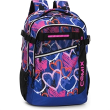 Zaino Scuola Organizzato Comix Wbs Scratch