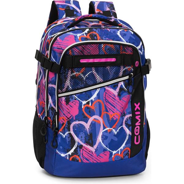 Zaino Scuola Organizzato Comix Wbs Scratch
