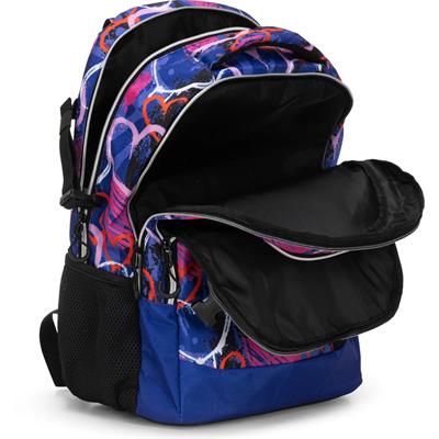 Zaino Scuola Organizzato Comix Wbs Scratch