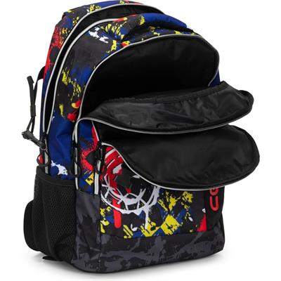 Zaino Scuola Organizzato Comix Wbs Skull