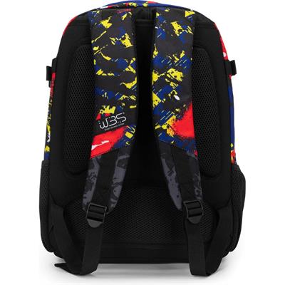 Zaino Scuola Organizzato Comix Wbs Skull