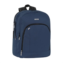 Zaino Organizzato Monocolore Blu Comix
