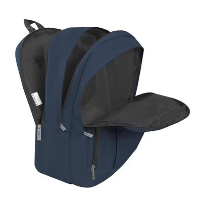 Zaino Organizzato Monocolore Blu Comix