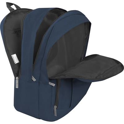 Zaino Organizzato Monocolore Blu Comix