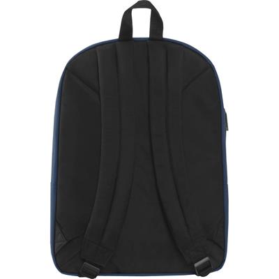 Zaino Organizzato Monocolore Blu Comix