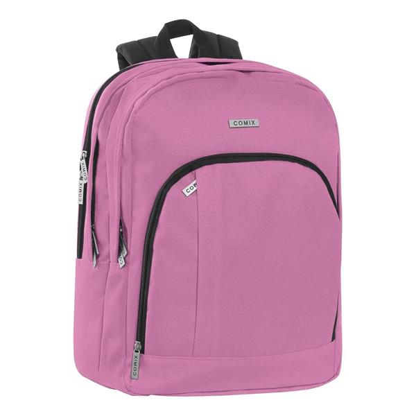 Zaino Organizzato Monocolore Mauve Comix