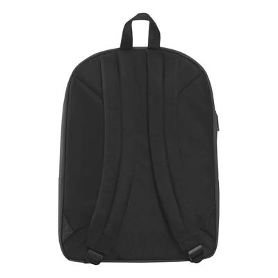 Zaino Organizzato Monocolore Nero Comix