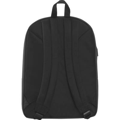 Zaino Organizzato Monocolore Nero Comix