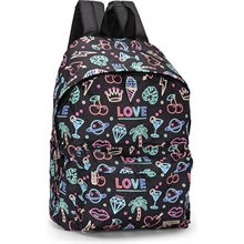 Zaino Americano Allover Neon Comix