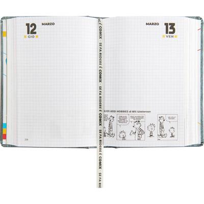 Agenda Comix 16 Mesi Gear Black