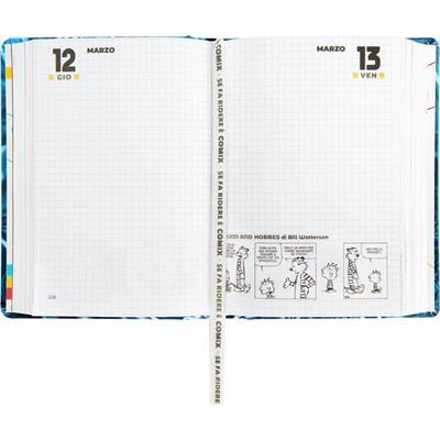 Agenda Comix 16 Mesi Metal Fluid