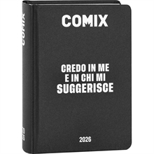 Agenda Comix 16 Mesi Mini Black&White