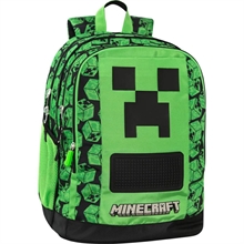 Zaino Scuola Organizzato Pixel Minecraft