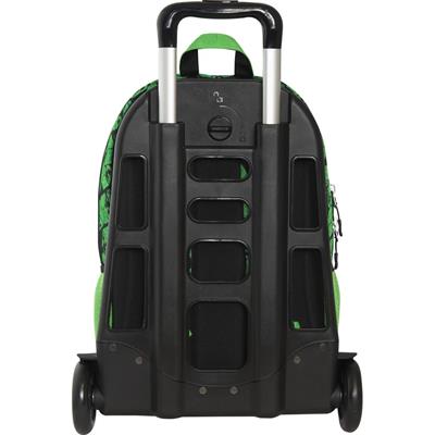 Zaino Organizzato Trolley Stacc. Pixel Minecraft