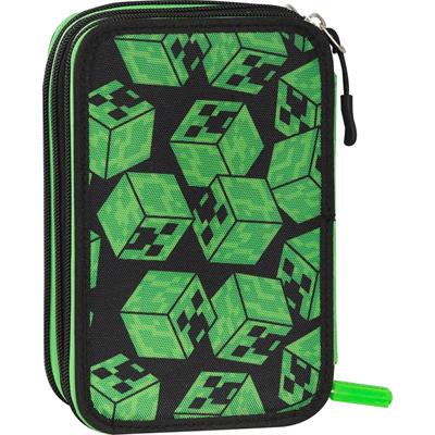 Astuccio Corredo 3 Zip Pixel Minecraft