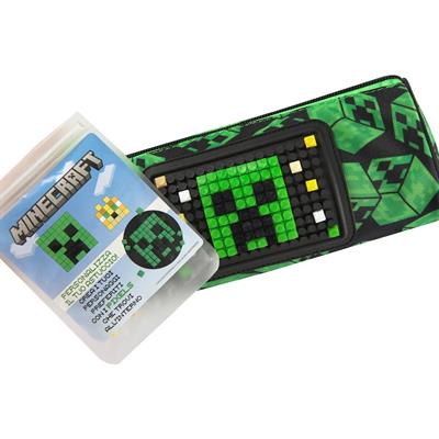 Astuccio Tombolino Pixel Minecraft