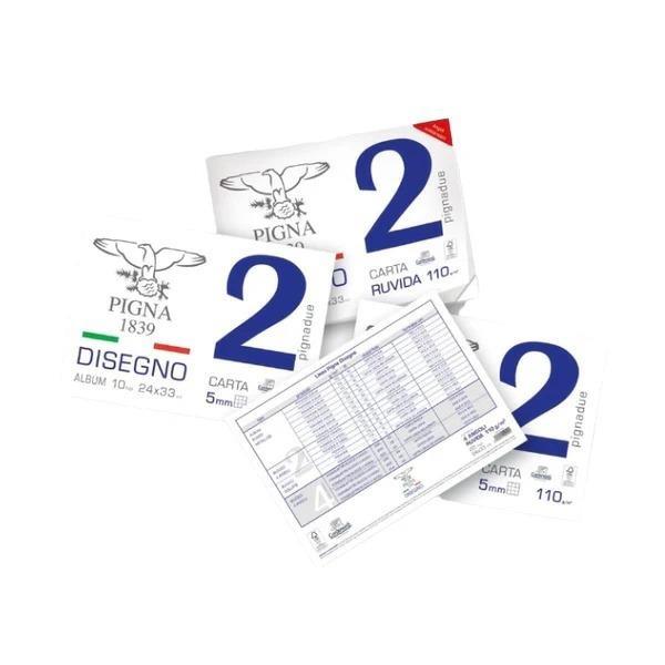 Album Disegno Pm Pigna Due 24X33 Ff 10 Carta Liscia_Fsc