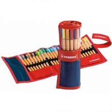 STABILO point 88 rollerset da 25 colori ass.