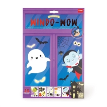 35  Static Cling Stickers Windo Wow Halloween