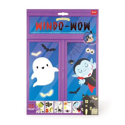 35  Static Cling Stickers Windo Wow Halloween