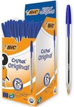 PENNA BIC CRISTAL BLU Conf. 50pz.