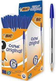 PENNA BIC CRISTAL BLU Conf. 50pz.