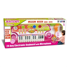 Tastiera Elettronica 24 Tasti Con Microfono