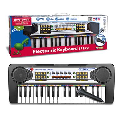 Tastiera elettronica 37 tasti passo midi con microfono