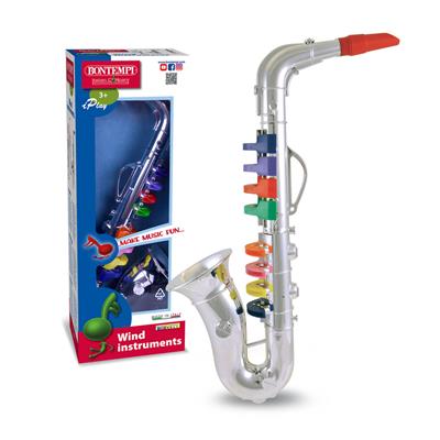 Sassofono Cromato Grande a 8Note