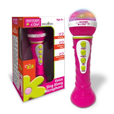 Microfono Karaoke con effetti luminosi