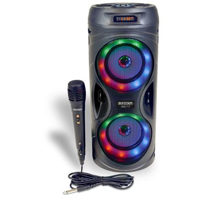 Amplificatore Wireless con microfono dinamico, effetti luminosi