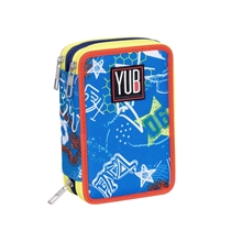 Astuccio 3 Zip Yub Flashy Sign