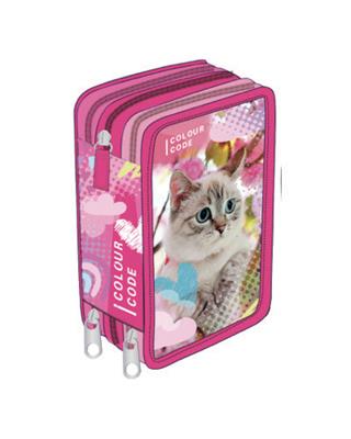 Astuccio 3 Zip Colour Code Animal Snapshot