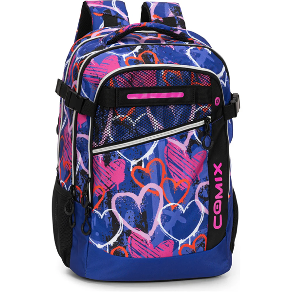 Zaino Scuola Organizzato Comix Wbs Sprayhea